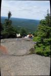 debar-view4 Relaxing at the Top of Debar Mtn.