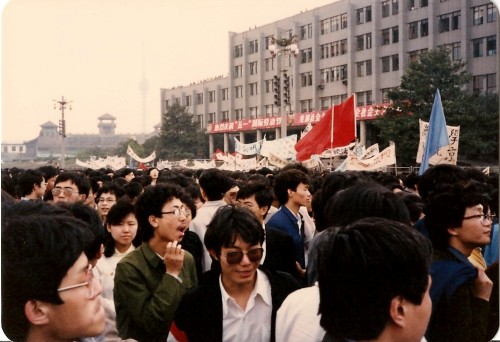 Protest Scene