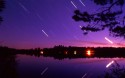 ADK Purple - Night Time Photograph by Mark Bowie