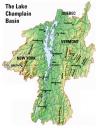 Lake Champlain Basin Map