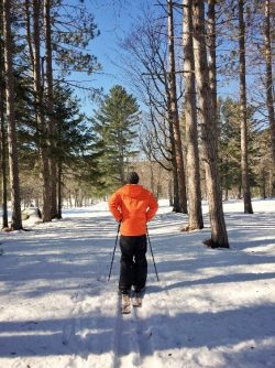 Peninsula Nature Trails - Skier