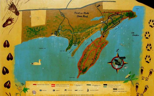 Point au Roche State Park Map