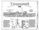 Steamship Ticonderoga Drawing